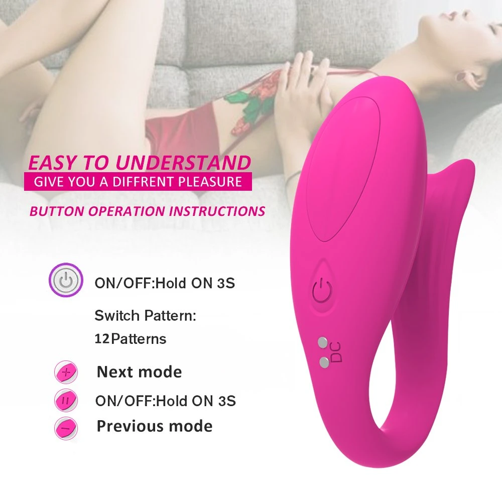 Reliable Quality Soft Silicone Sex Toys Mute Nipple Sucker Clitoris Licker Vibrator for Women